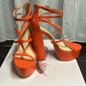 Jessica Simpson Miami Sunset Platform Heels